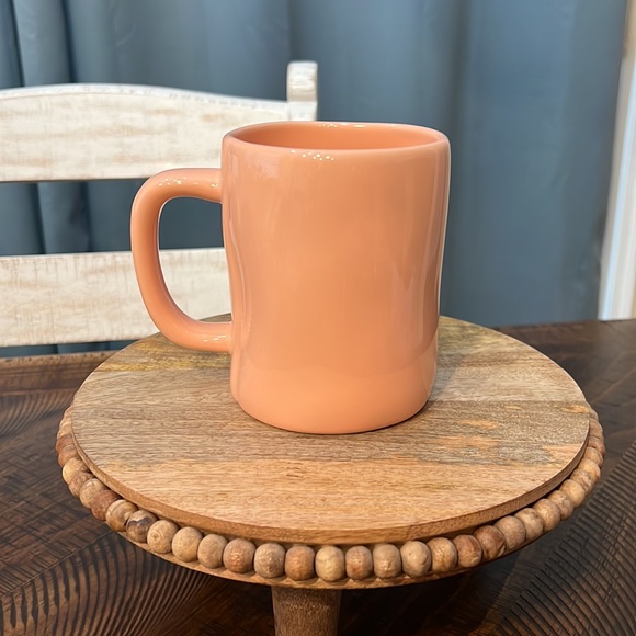 Human kind mug-apricot color / light orange / peach color - Picture 3 of 3